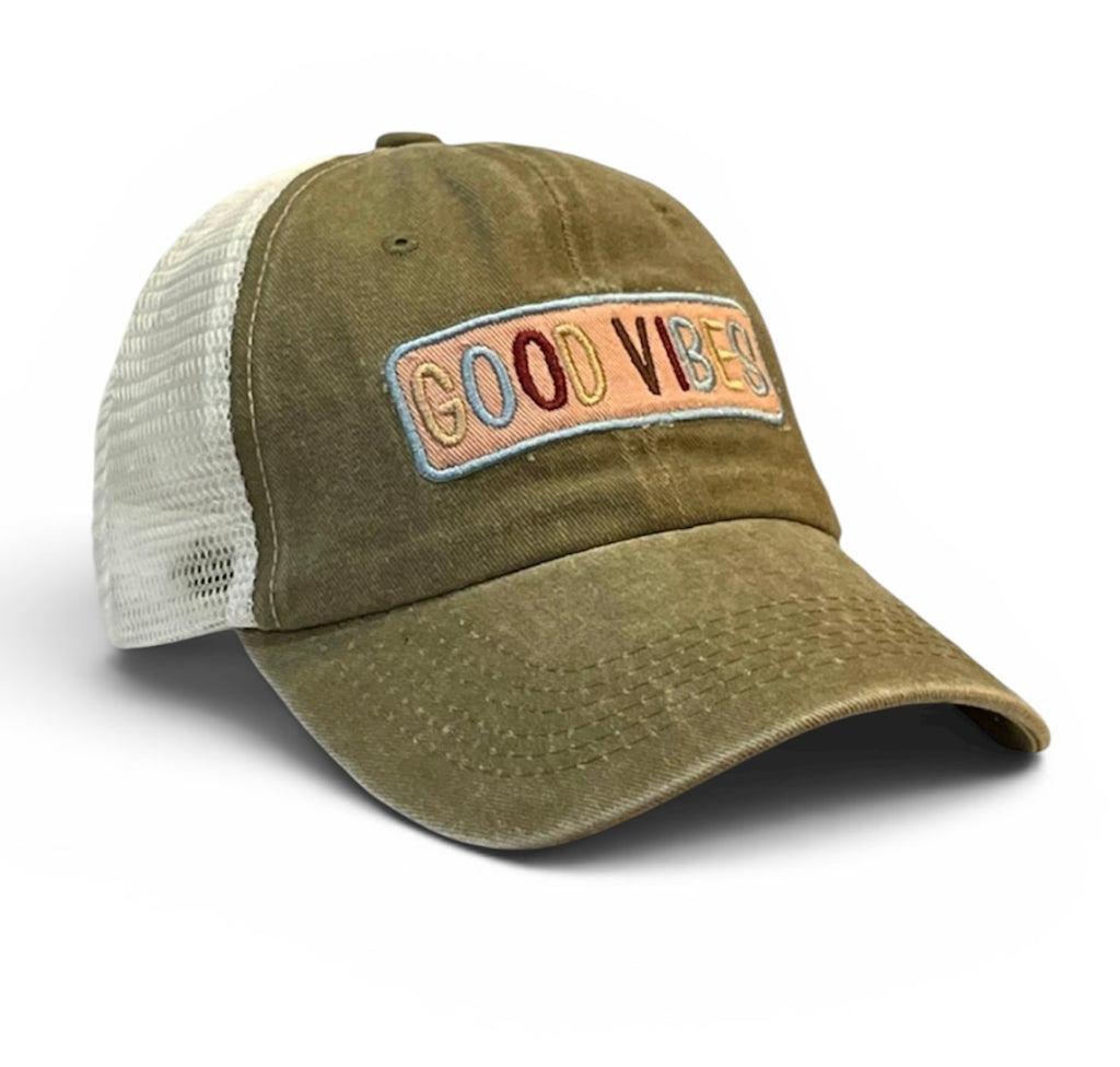 GOOD VIBES Trucker Cap