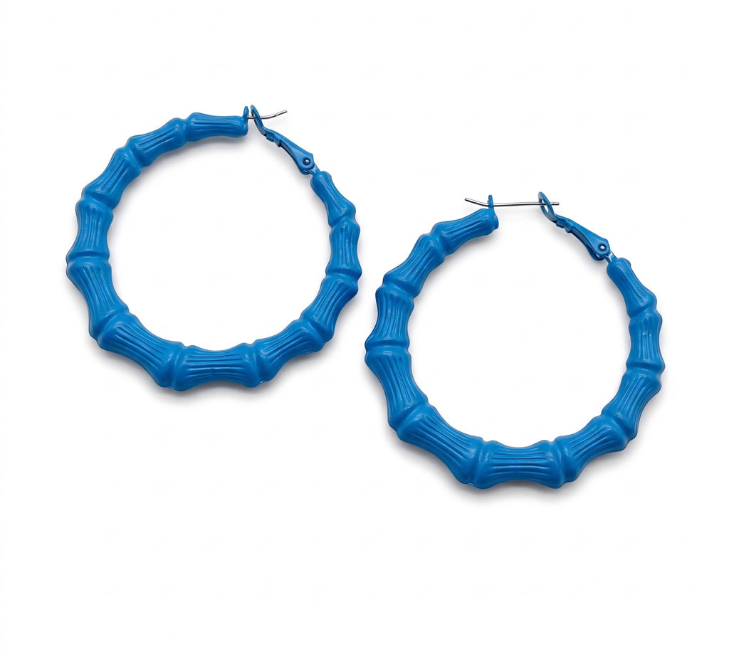 Hot Girl Bamboo Hoops