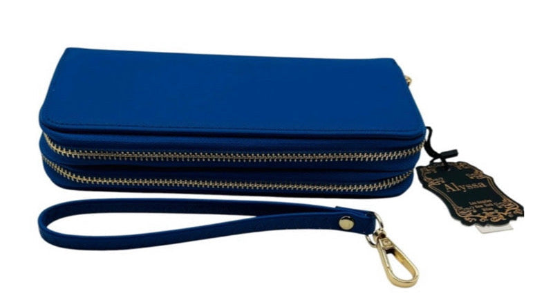 The Alyssa Love Double Zip Wallet Wristlet