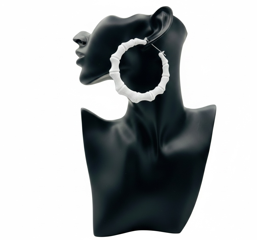 Hot Girl Bamboo Hoops