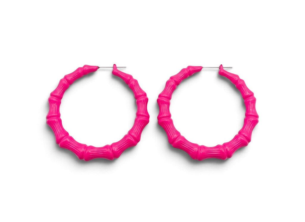 Hot Girl Bamboo Hoops
