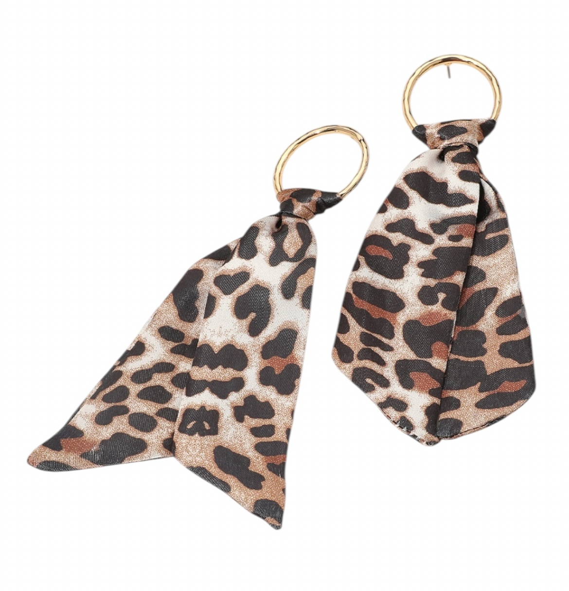 Quiet But Confident Scarf Earrings