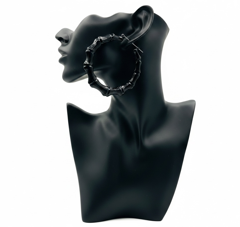 Hot Girl Bamboo Hoops