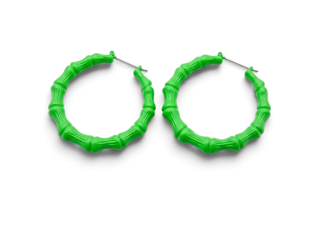 Hot Girl Bamboo Hoops
