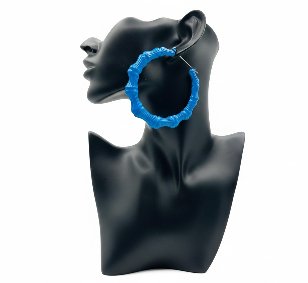 Hot Girl Bamboo Hoops