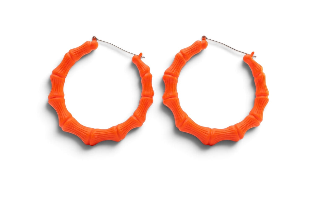 Hot Girl Bamboo Hoops