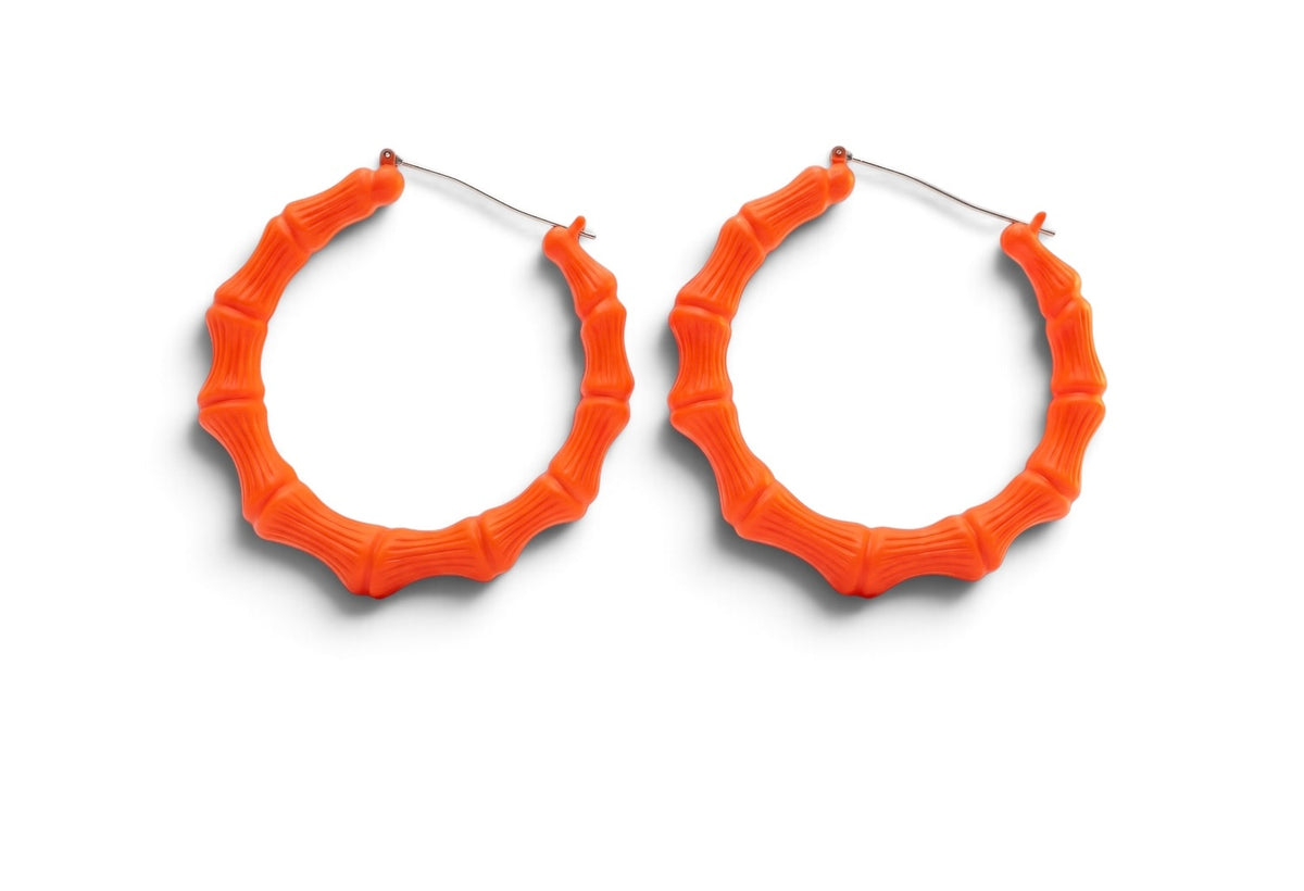 Hot Girl Bamboo Hoops